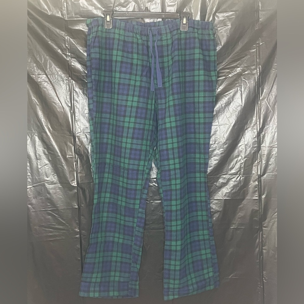 Vineyard Vines Blue and Green Plaid Sleep Pants